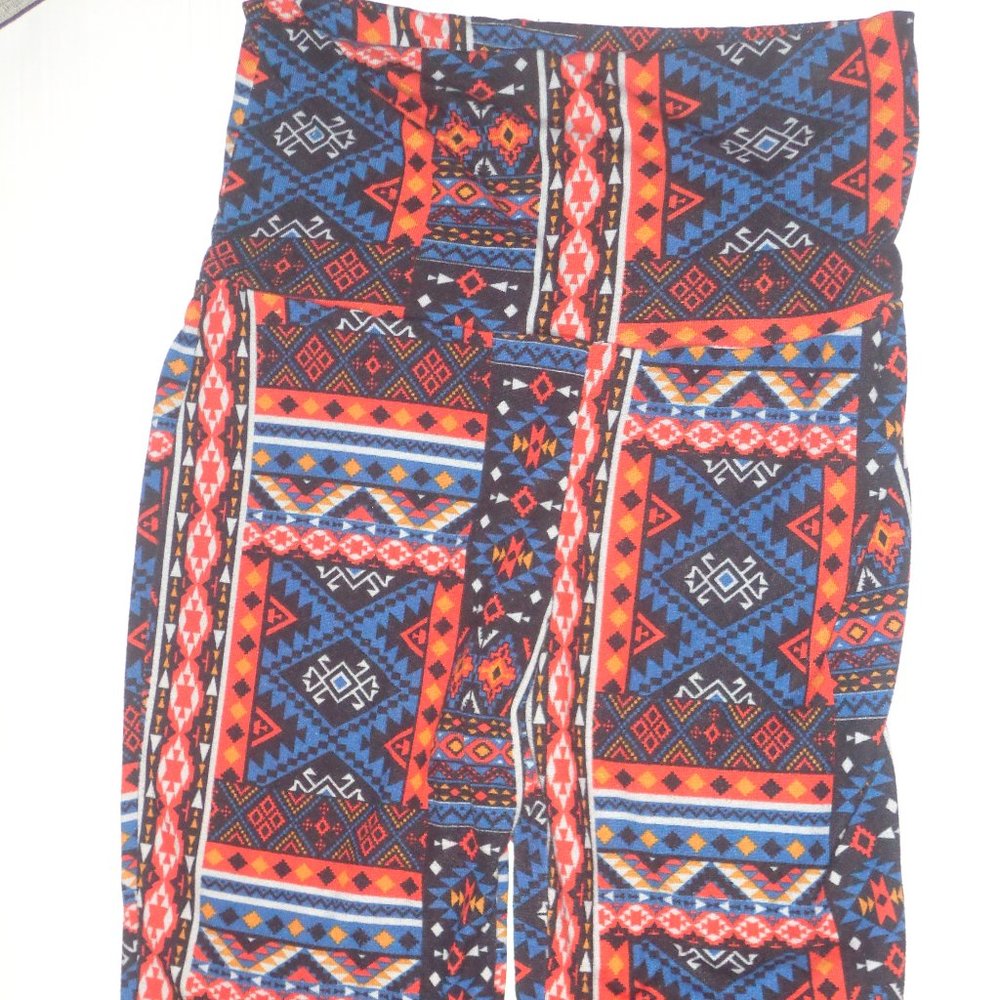 Eye Candy Tribal Print High Waist Pants